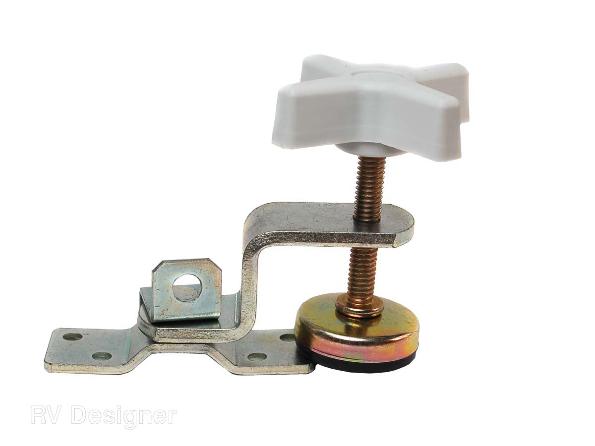 RV Designer Fold-Out Bunk Clamp, 2-7/16 in And 1-11/16 in Mounting Hole Distance - E511