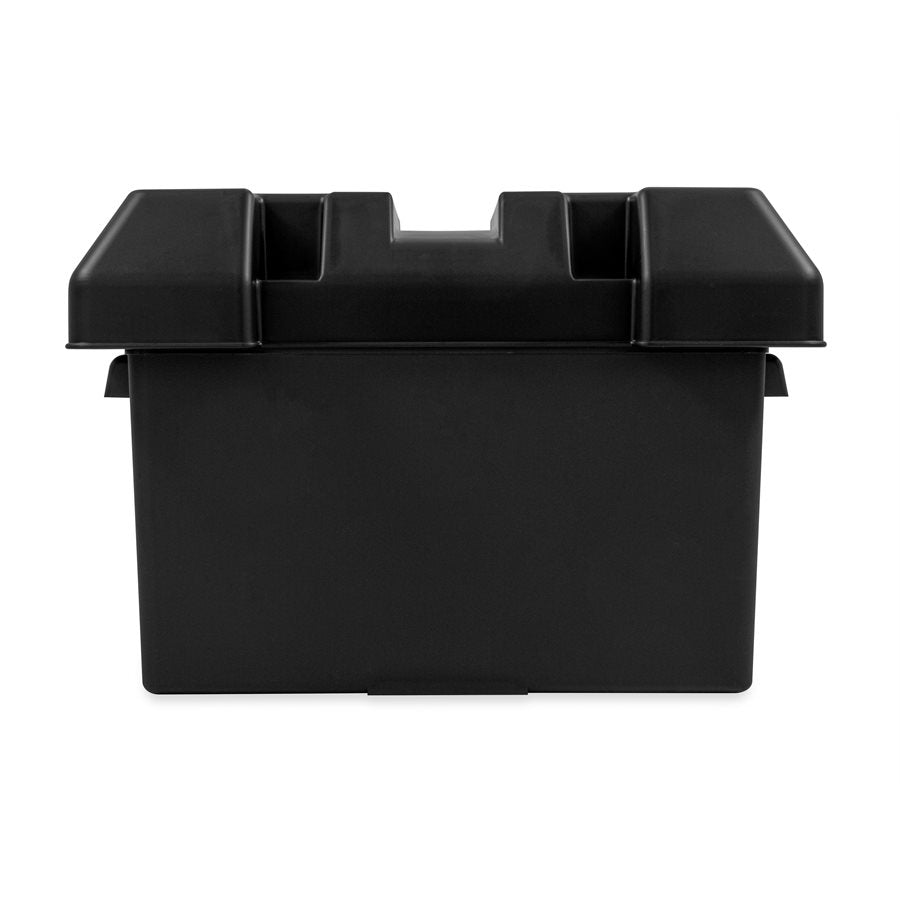 Camco Battery Box for Group 27, 30 and 31 Batteries, Black - 55372