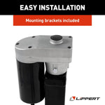 Lippert Leveling Jack, 5000 lb Capacity, 19-13/16 in Stroke, 38 in Maximum Height - 305340
