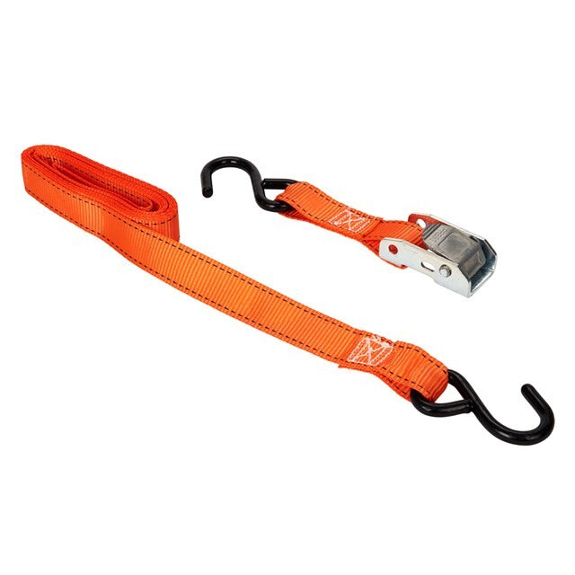 Keeper Corporation Tie Down Strap, 10 ft Length x 1 in Width, 300 lb Load Capacity, 900 lb Break Strength, Pack Of 4 - 05105