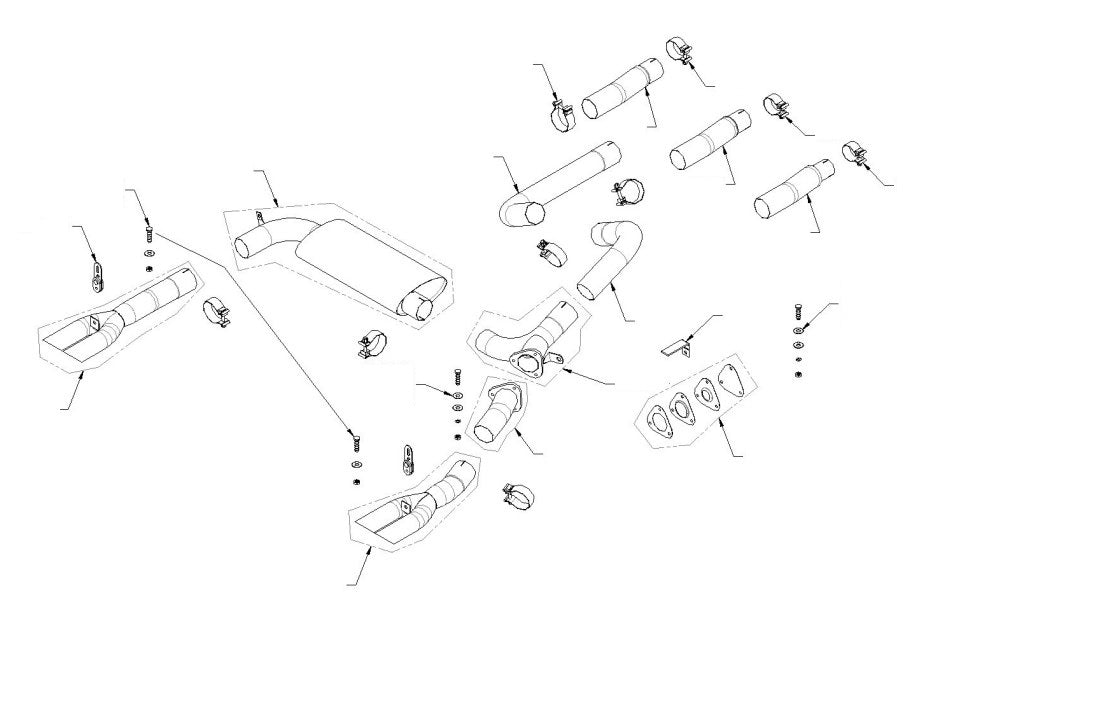 Borla Exhaust System Kit 14888 product image 3