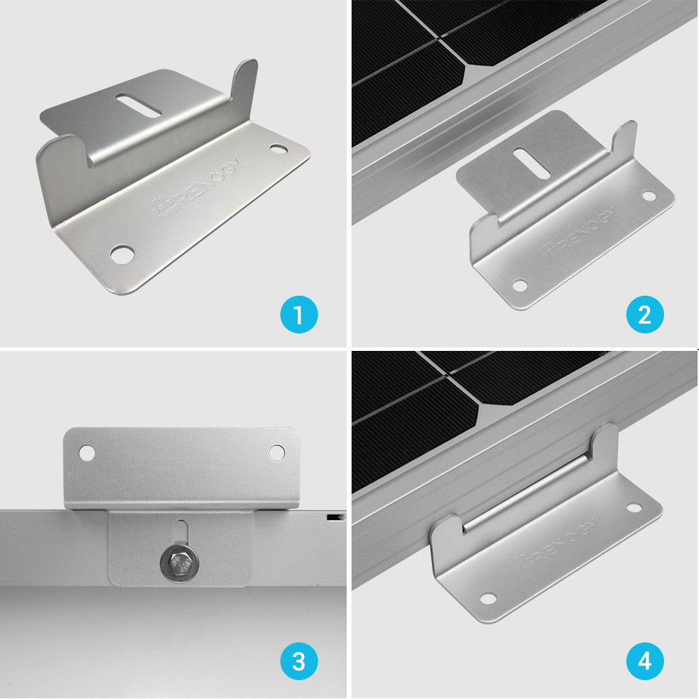 Renogy Solar Panel Mounting Kit - RNG-MTS-ZB-G1-US