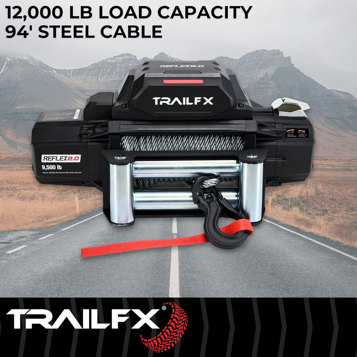 TrailFX Winches & Recovery Gear WR212B product image 3