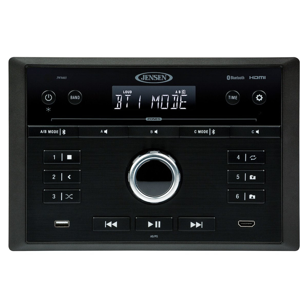 ASA Electronics Radio, With Bluetooth Functionality, With iPod/MP3 Controls - JWM65