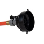 Camco Waste Water Hose, 10 ft Length, 5/8 in Inside Diameter, With 3 in Bayonet Fitting Rinse Cap - 22999