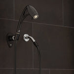 Oxygenics/ ETL Shower Head, Hand Held With 72 in Hose, With 3 Function Spray Settings, 2 in Outer Diameter - 25088