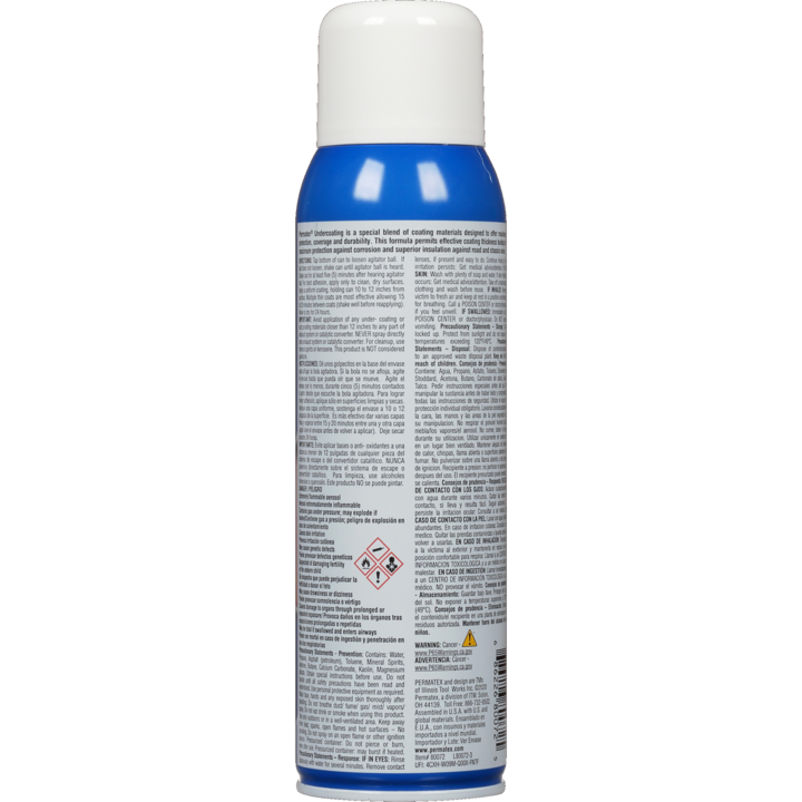 Permatex Undercoating, 20 oz Aerosol Can - 80072