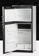 Dometic Refrigerator, Dual Compartment 2 Door Refrigerator With Freezer, 6 Cubic ft, 110 V AC - DM2672LB1