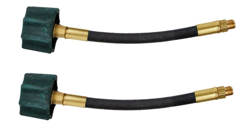 Marshall Excelsior Propane Hose, 1/4 in Inside Diameter High Pressure Hose, 200,000 BTU Capacity, 24 in Length, Set of 2 - MER425-24P2