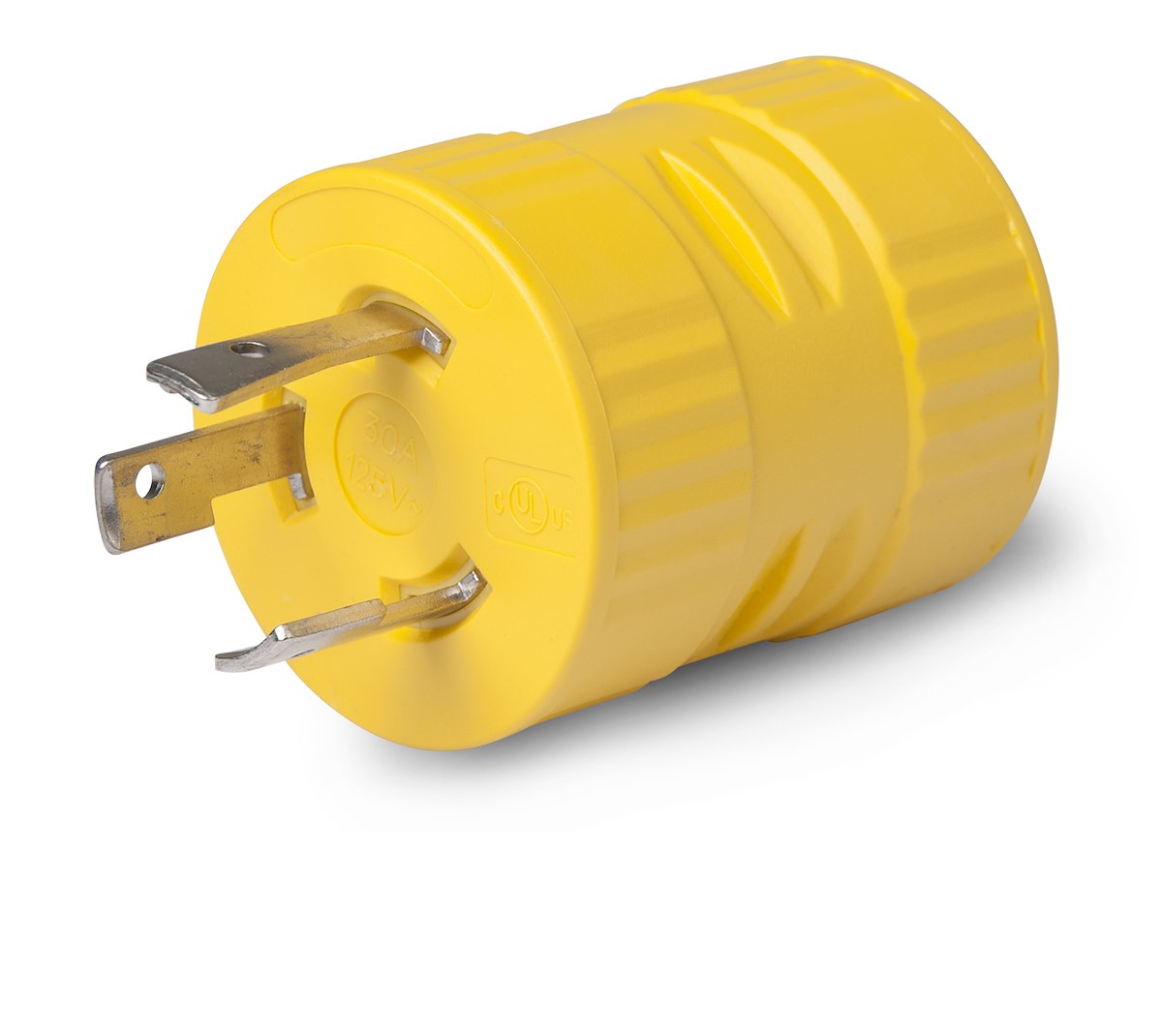 Marinco Power Cord Adapter, 30 amp Male To 30 amp Female - 125A