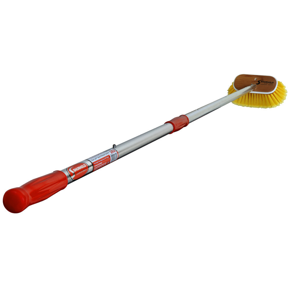 Shurhold Extension Handle, 60 in To 108 in Extendable Length, Triple Anodized Aluminum - 855