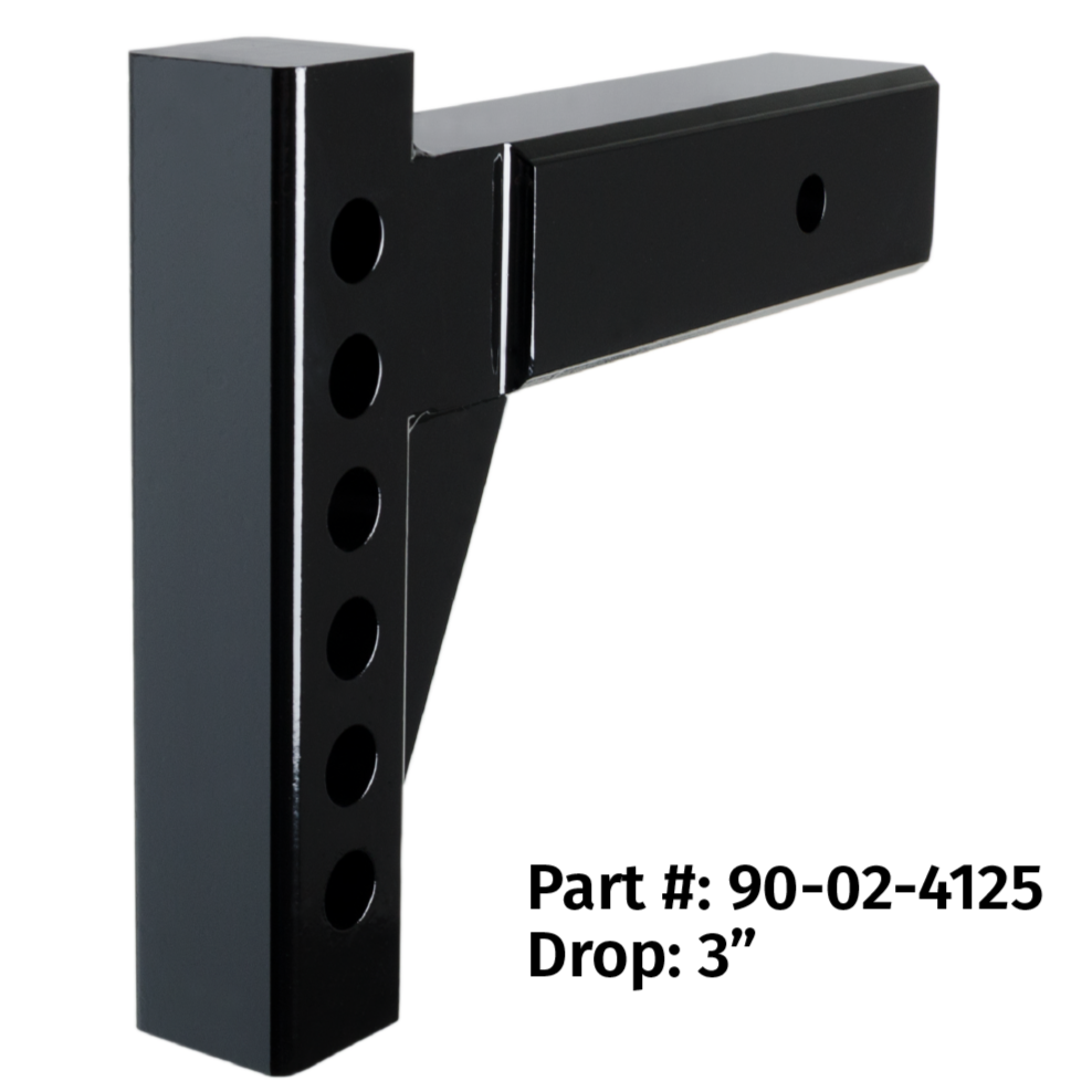 Equal-i-zer Weight Distribution Hitch Shank, 2-1/2 in Square, 12 in Shank, 12 in Overall Length - 90-02-4125