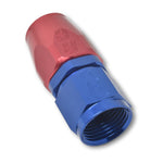 Russell Automotive Hose End Fitting, -8 AN Hose, -8 AN Outlet, Red/Blue - 610030