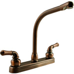 Dura Faucet Faucet, Classical Series, 10 in Hi-Rise Classical Spout, 2 Teapot Classical Handle - DF-PK210C-ORB
