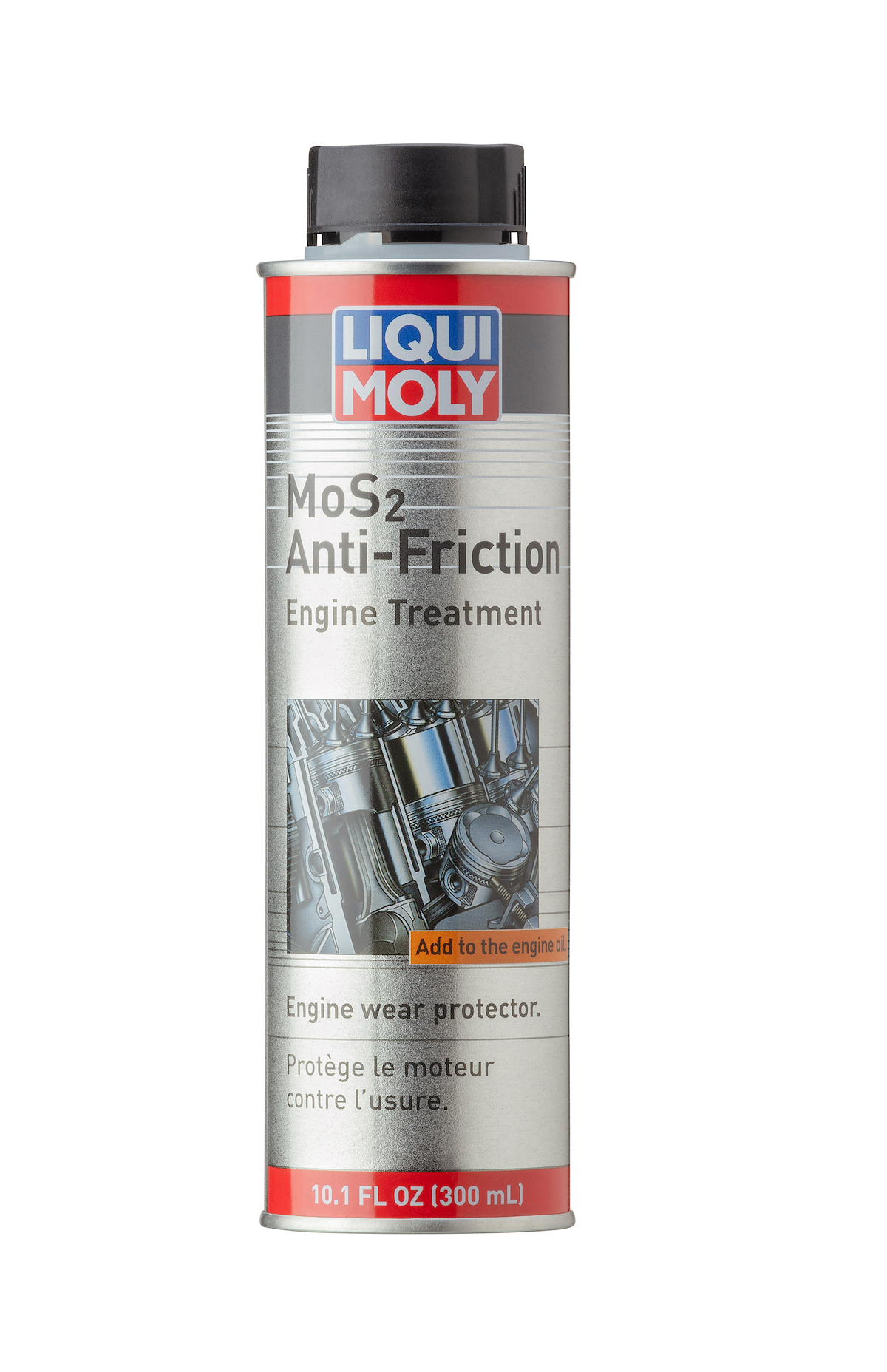 Liqui Moly Oil Additive, MoS2 Anti-Friction, 300 Milliliter Metal Container - 2009