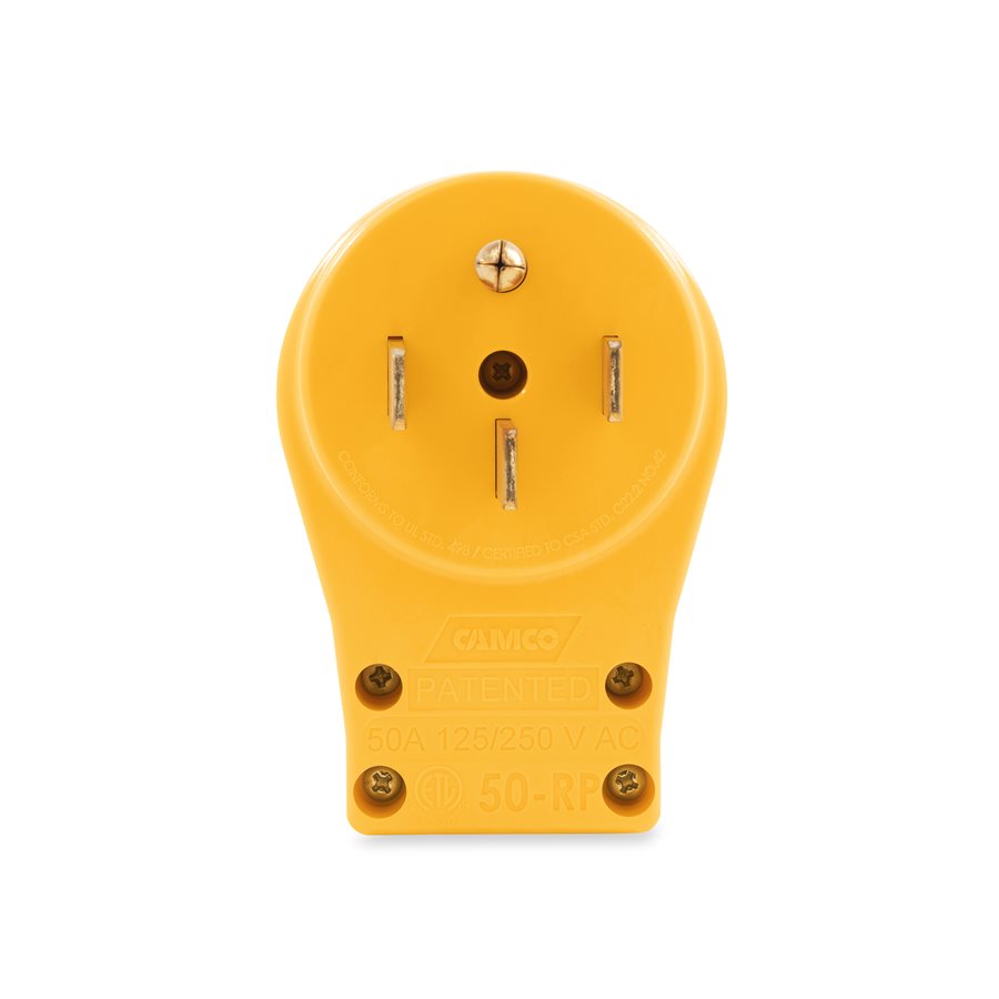 Camco Power Cord Plug End, 50 amp, 14-50P - 55252