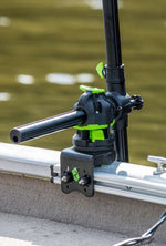 Railblaza Multi Purpose Accessory Mount, Black, Powder Coated Aluminum/Fiberglass Reinforced Nylon/Rubber, 3.3 in Width - 11-4204-11