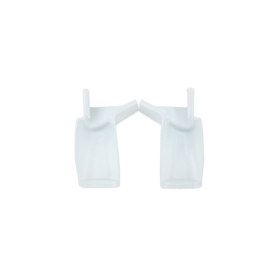 Camco Drip Rail Gutter Spout, White, Set of 4 - 42123
