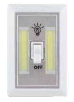 AP Products Multi Purpose Light - LED, 4.49 in Height x 2.99 in Width x 0.79 in Depth, 200 Lumens, White Plastic Housing - 025-020