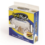 Camco Plate Holder, For 9 in Paper or Plastic Plates, White - 57001