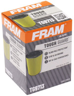Fram Filter Oil Filter, 2.539 in Outside Diameter Top x 0.964 in Inside Diameter Top, 3.267 in Height - FTG9713