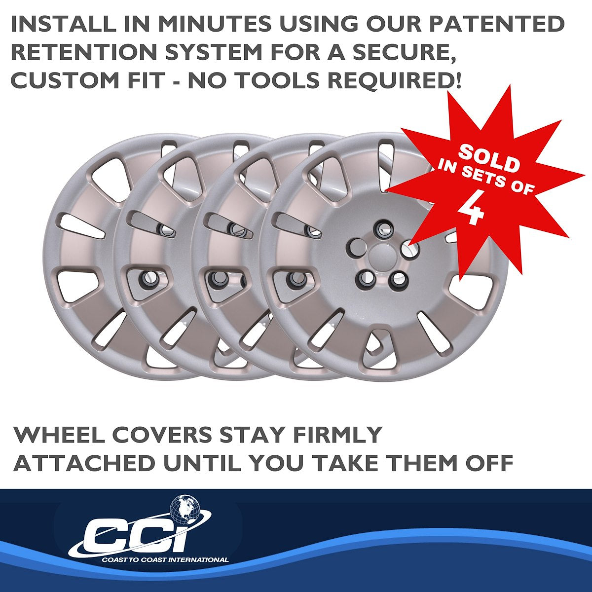 Coast2Coast Universal Wheel Covers IWC54416S product image 4