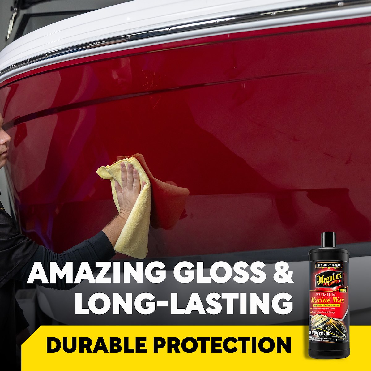 Meguiars Marine Wax, 32 oz Bottle - M6332