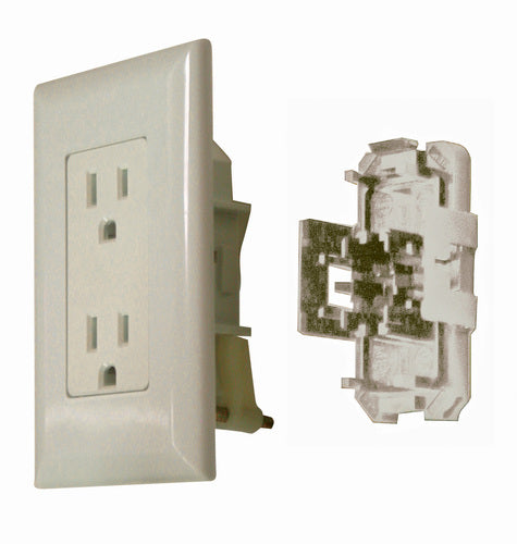 Valterra Receptacle, 15 amp/120 V AC Power - DG15IVVP