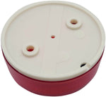 Peterson Manufacturing Clearance Light, Incandescent, 2-7/8 in Diameter x 1-1/8 in Height, Red Lens - V102R