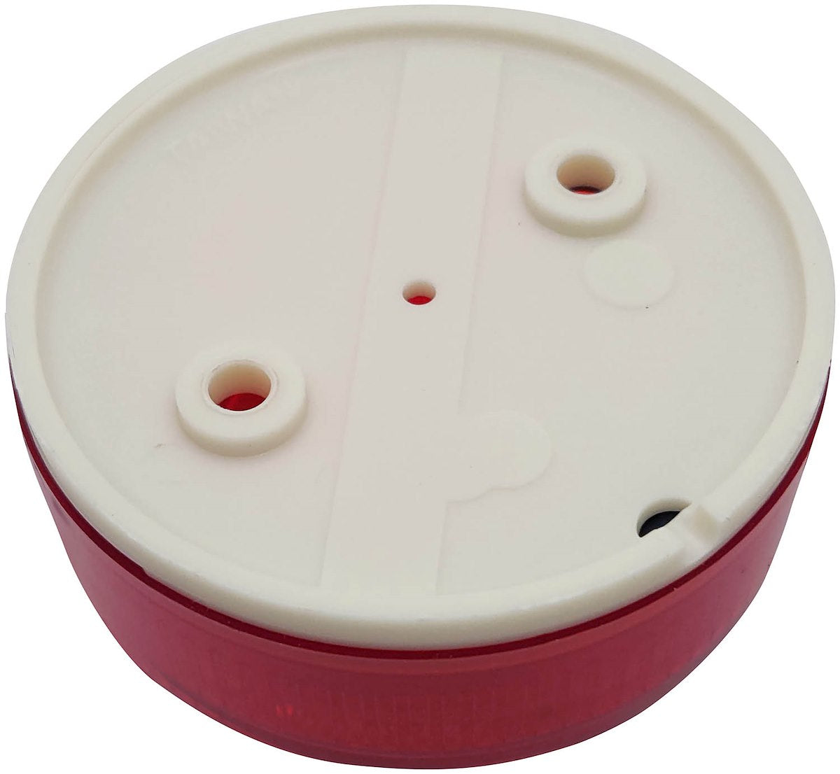 Peterson Manufacturing Clearance Light, Incandescent, 2-7/8 in Diameter x 1-1/8 in Height, Red Lens - V102R