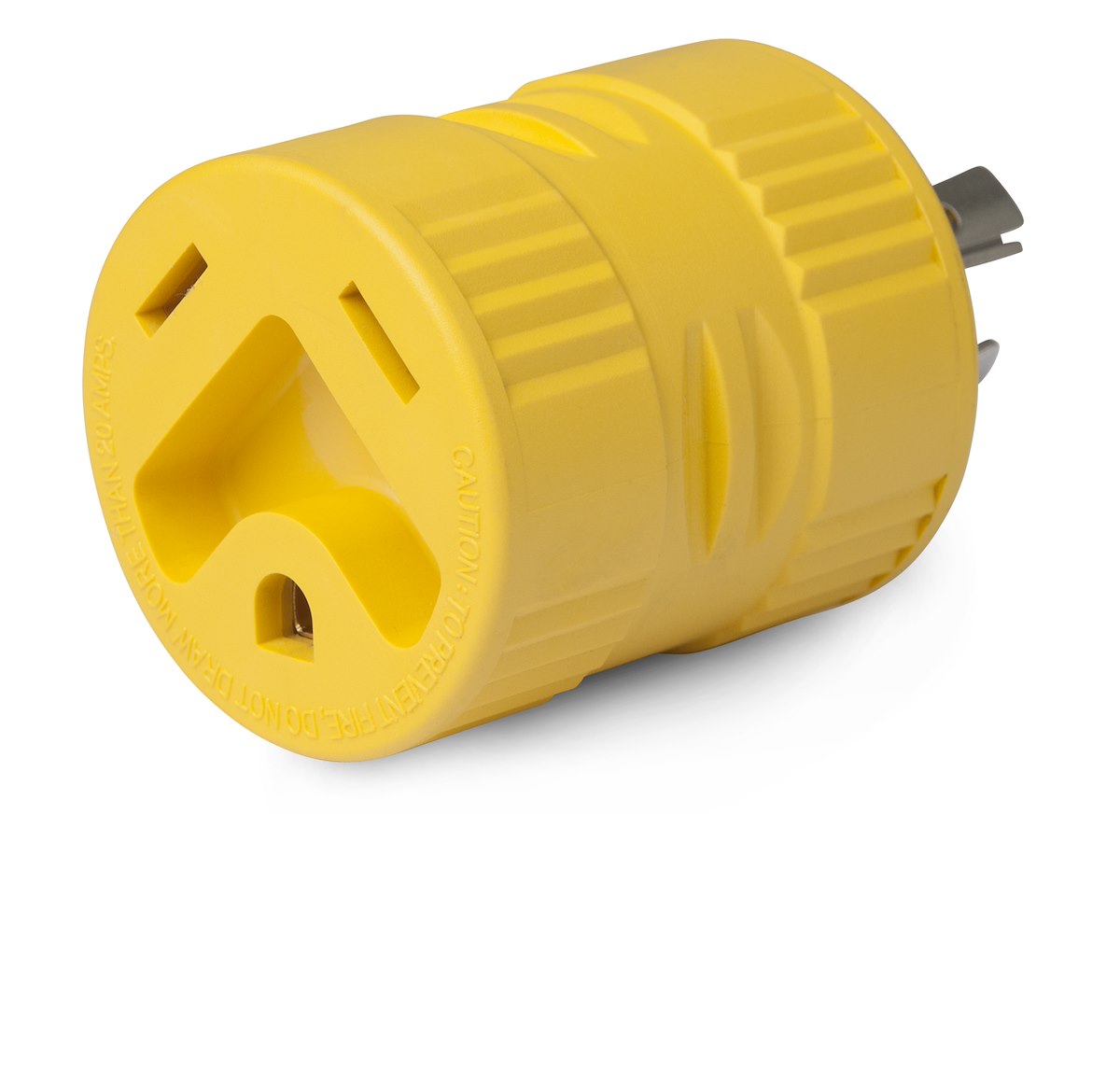 Marinco Power Cord Adapter, 20 amp Male To 30 amp Female - 128A