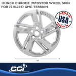 Coast2Coast Wheel Skins & Styled Wheel Covers IWCIMP418X product image 3