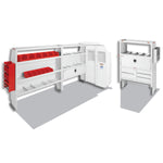 Weather Guard Van Storage System Kit, White - 600-8214L