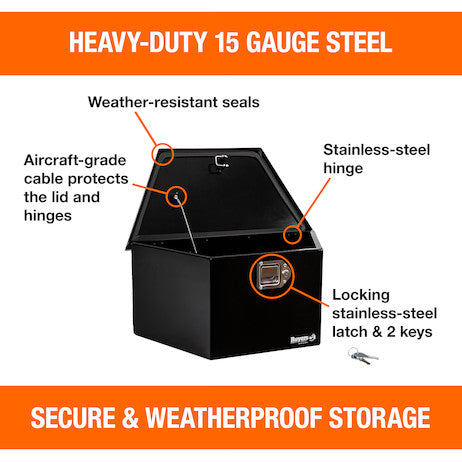 Buyers Products Trailer Pump & Battery Boxes 1701283 product image 7