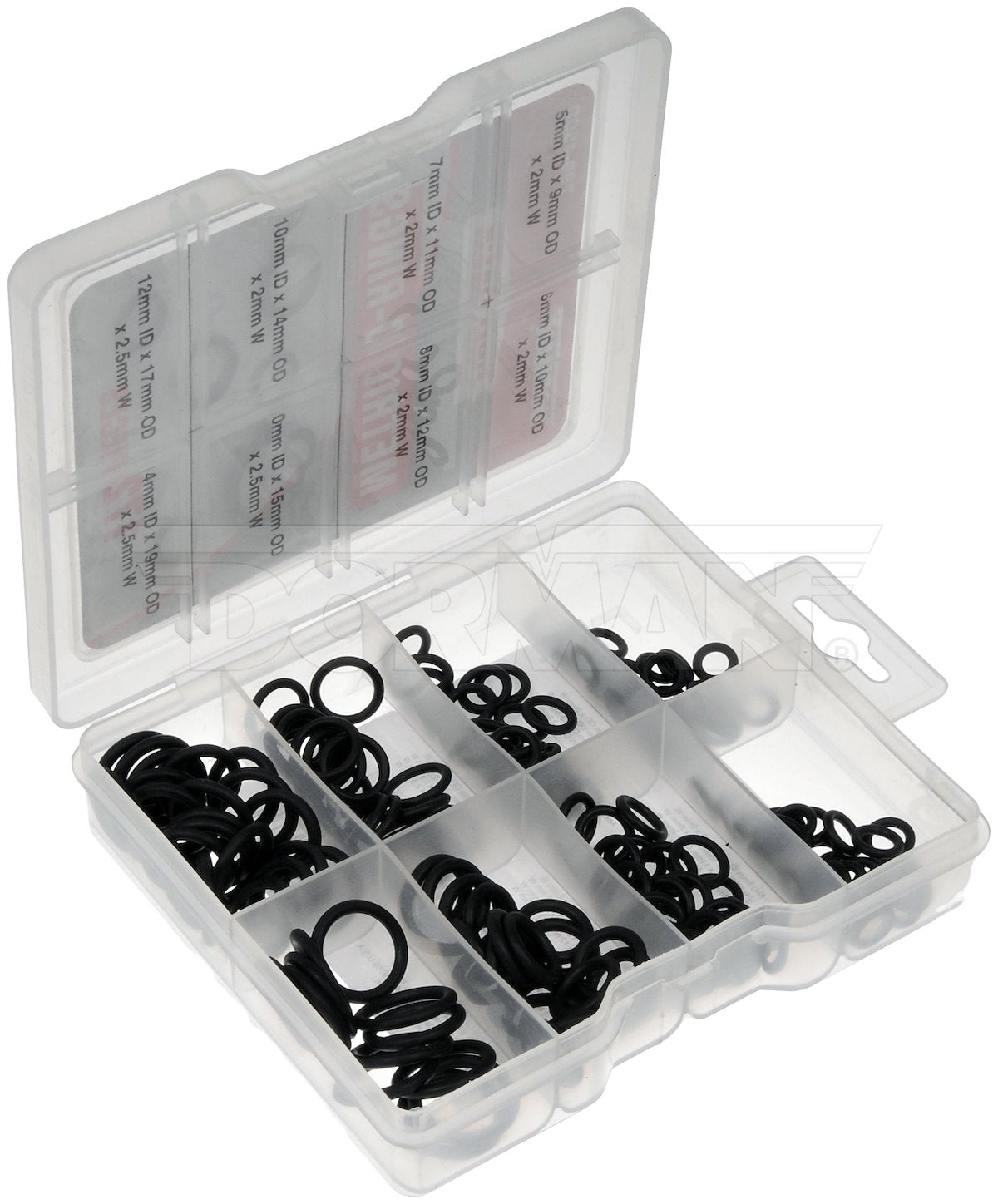 Dorman O-Ring Assortment, With 172 O-Rings, Pack of 172 - 799-450D