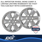 Coast2Coast Wheel Skins & Styled Wheel Covers IWCIMP436X product image 3