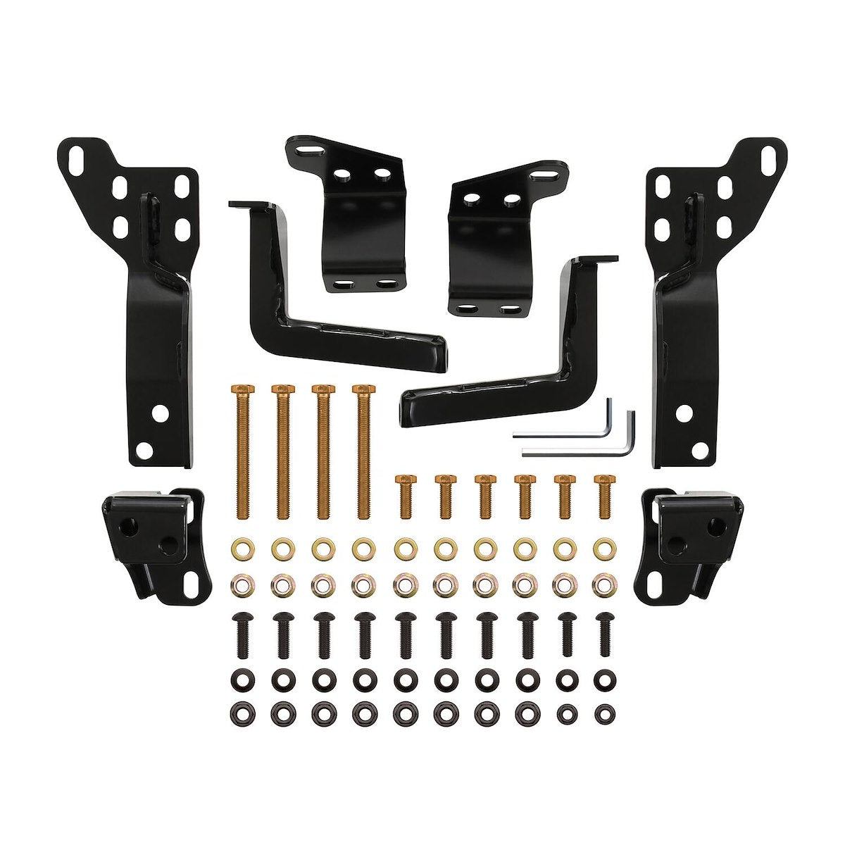 Westin Grille Guard, 1-Piece, Black, Steel - 57-4045