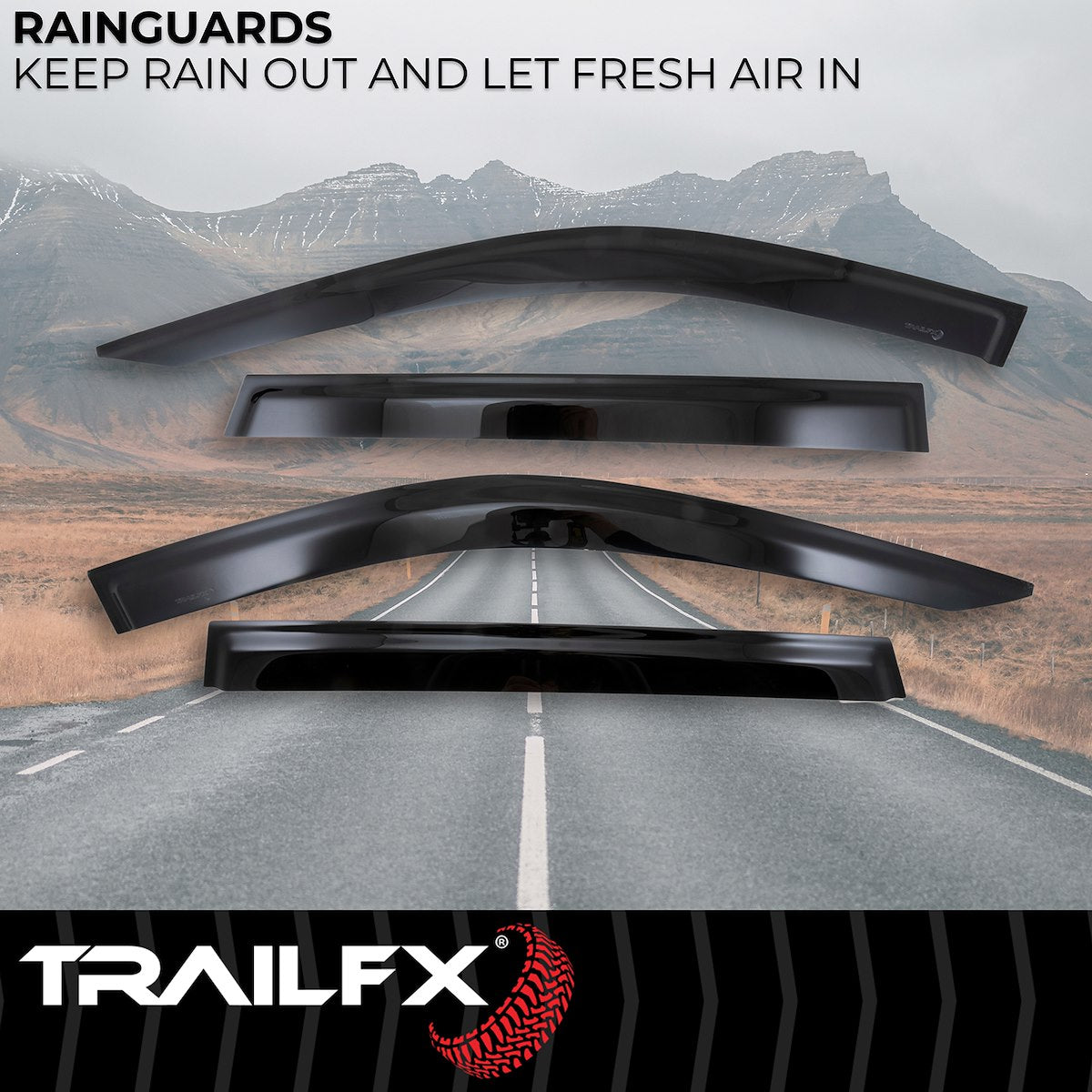 TrailFX Vent Visors 4331H product image 2