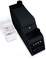Rampage Console, 27-1/4 in Length X 8-3/4 in Width X 12-1/2 in Height, Denim Black - 31515
