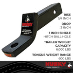 Husky Towing Ball Mounts, Hitch Balls & Shanks 31357 product image 3