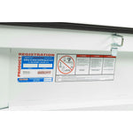 Weather Guard Tool Box, White, Steel, 20 in Length x 72 in Width x 18 in Height - 126-3-04
