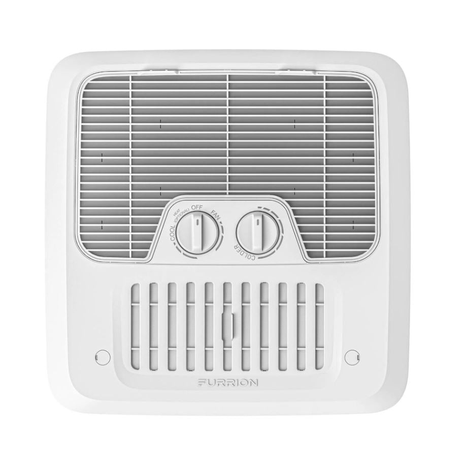 Furrion Air Conditioner Ceiling Assembly, For Use With Furrion Rooftop R32 Air Conditioners, Fits 14 in x 14 in Vent Opening, White - FACT11CA2-PS-AM