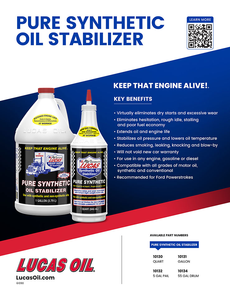 Lucas Oil Oil Additive, 1 gal Jug - 10131