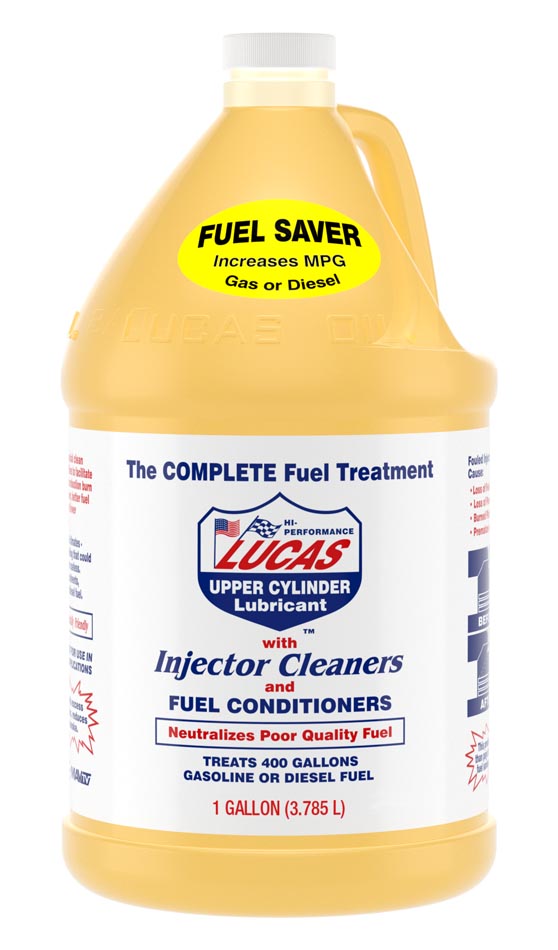 Lucas Oil Fuel Additive, Treats Up To 400 gal, 1 gal Jug - 10013