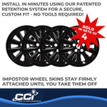 Coast2Coast Wheel Skins & Styled Wheel Covers IMP448BLK product image 5
