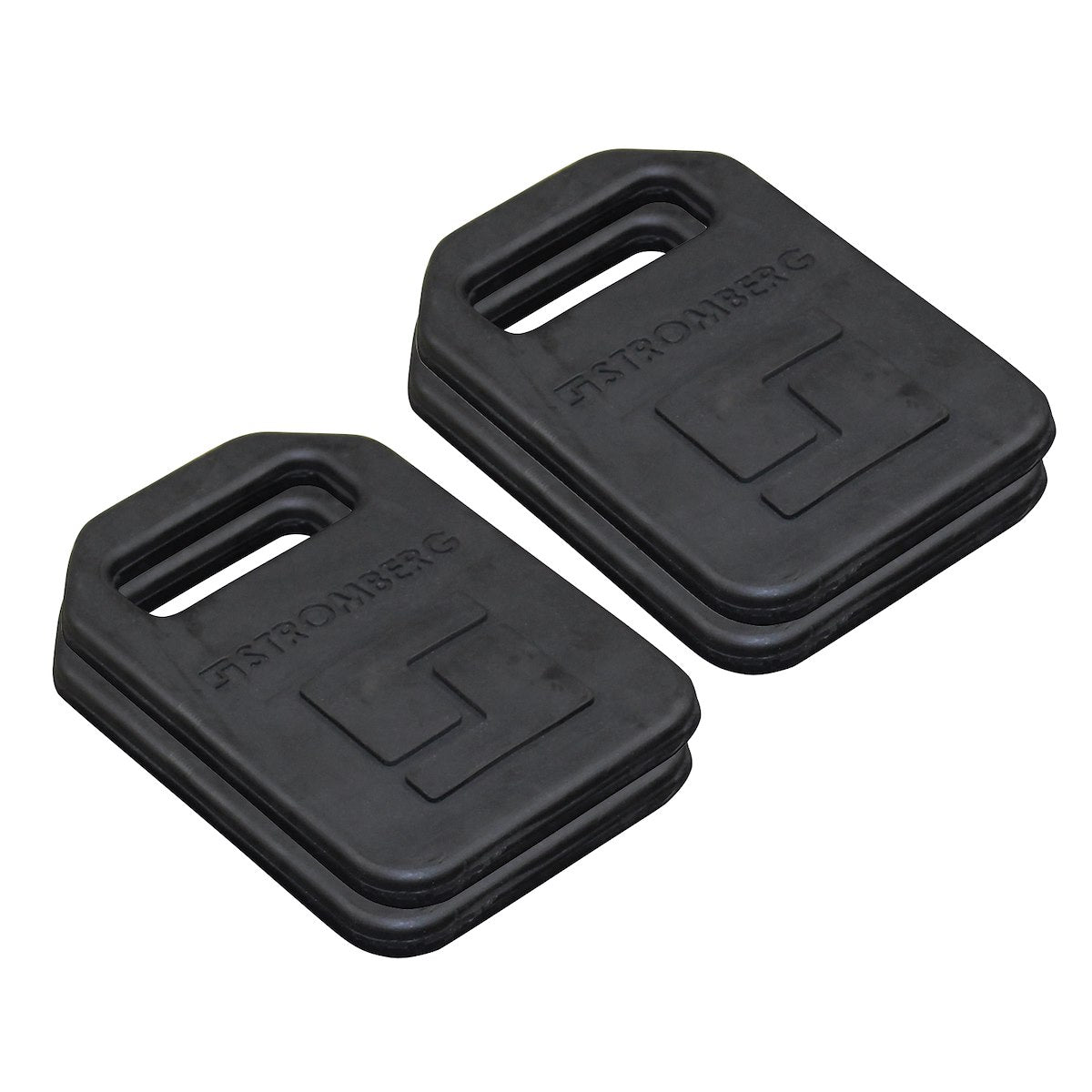 Stromberg Carlson Jack Pad, 14 in Length x 12 in Width x 2 in Height, Black - JBP-1214.2