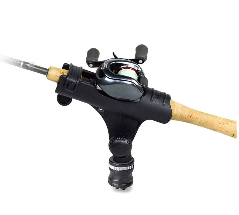 Railblaza Fishing Rod Holder, Black, 7.2 in Width x 2.9 in Depth - 08-0086-11