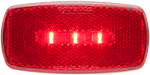 Optronics Clearance Light, MCL32 SERIES, LED, 4 in Length x 2 in Width x 1 in Depth - MCL32RBBP