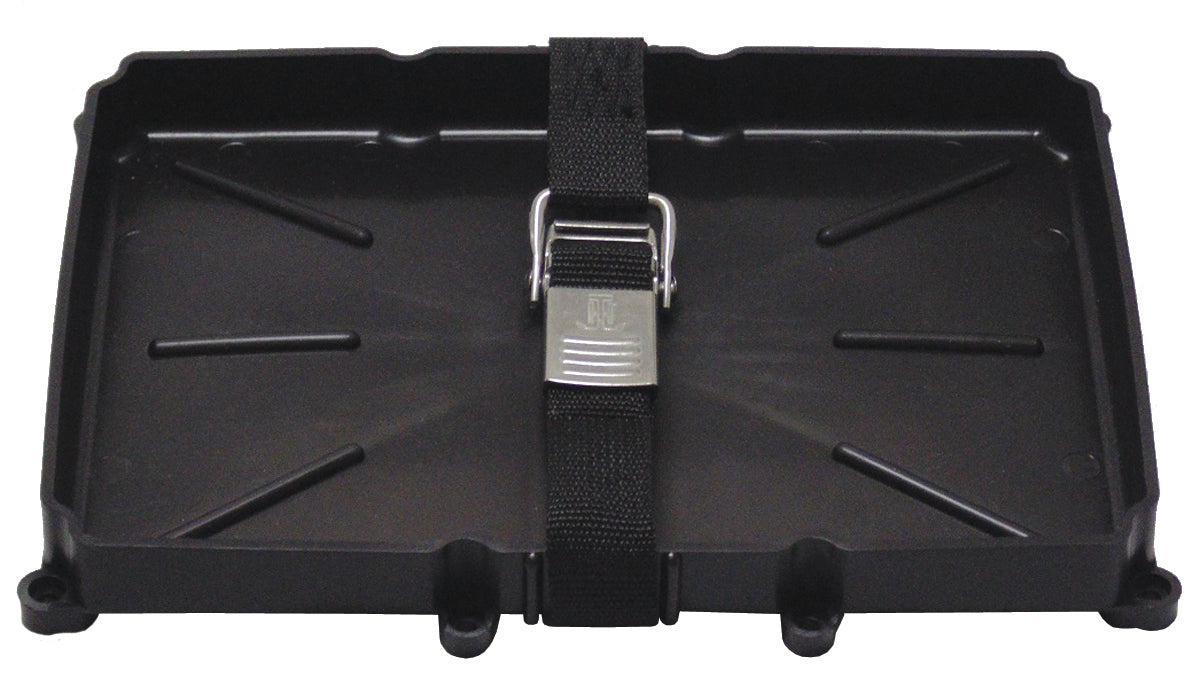 T-H Marine Battery Tray, For Use With 27 Series Battery, 12-1/2 in Length x 7 in Width Inside Dimensions - NBH-27-SSC-DP