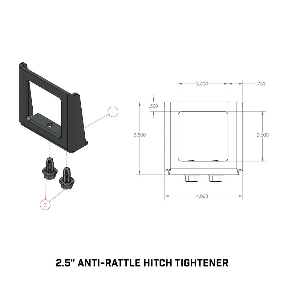 GEN-Y Hitch Hitch Anti-Rattle Devices GH-102230 product image 4